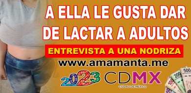 Entrevista a una amamantadora de adultos