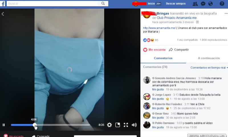 videochat en vivo con mariana 2017