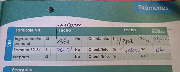 Examen VIH