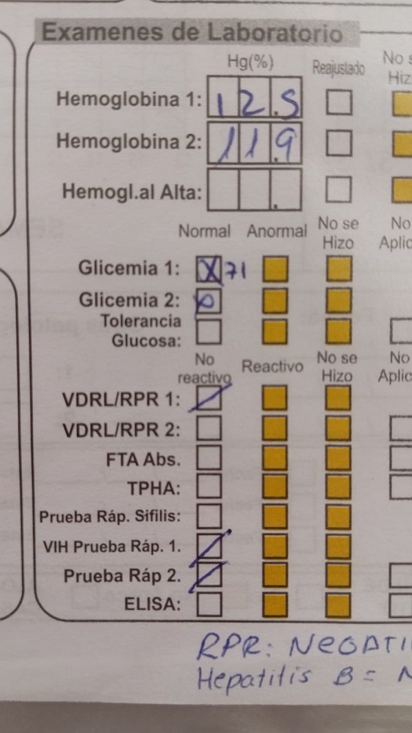 Examen VIH