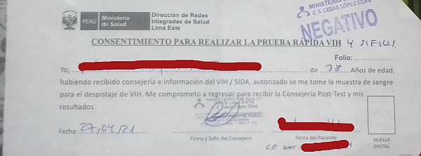 Examen VIH