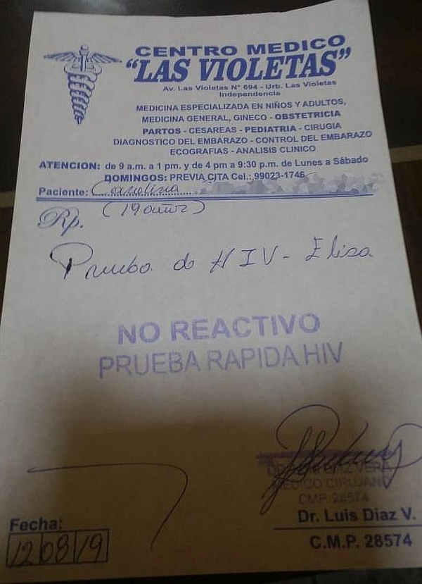 Examen VIH