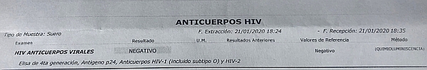 Examen VIH