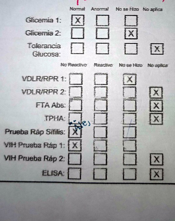 Examen VIH
