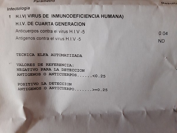 Examen VIH