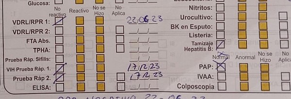 Examen VIH