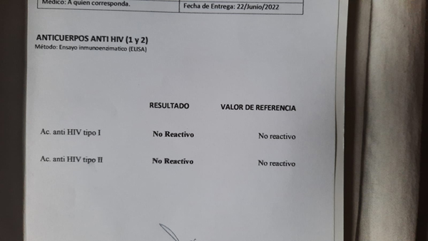 Examen VIH
