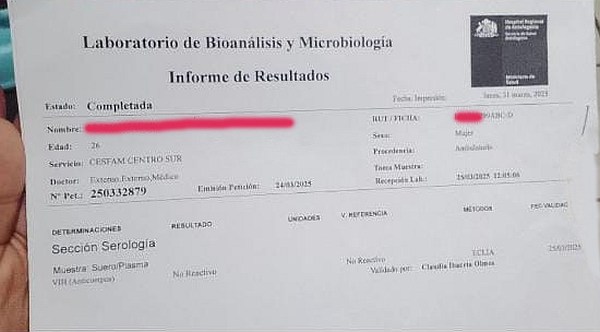 Examen VIH